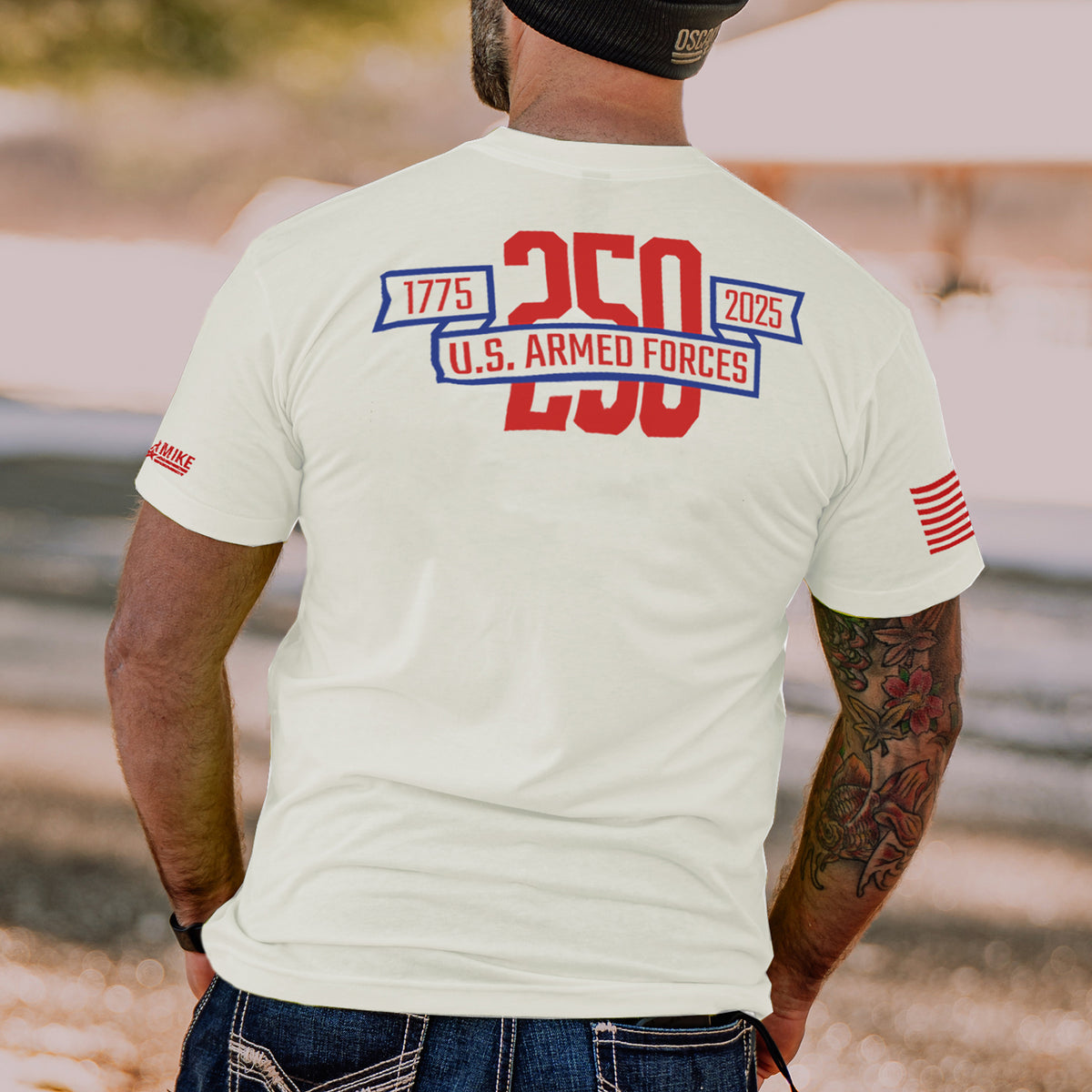 Amazon Military Armed Forces 250 Years Tee