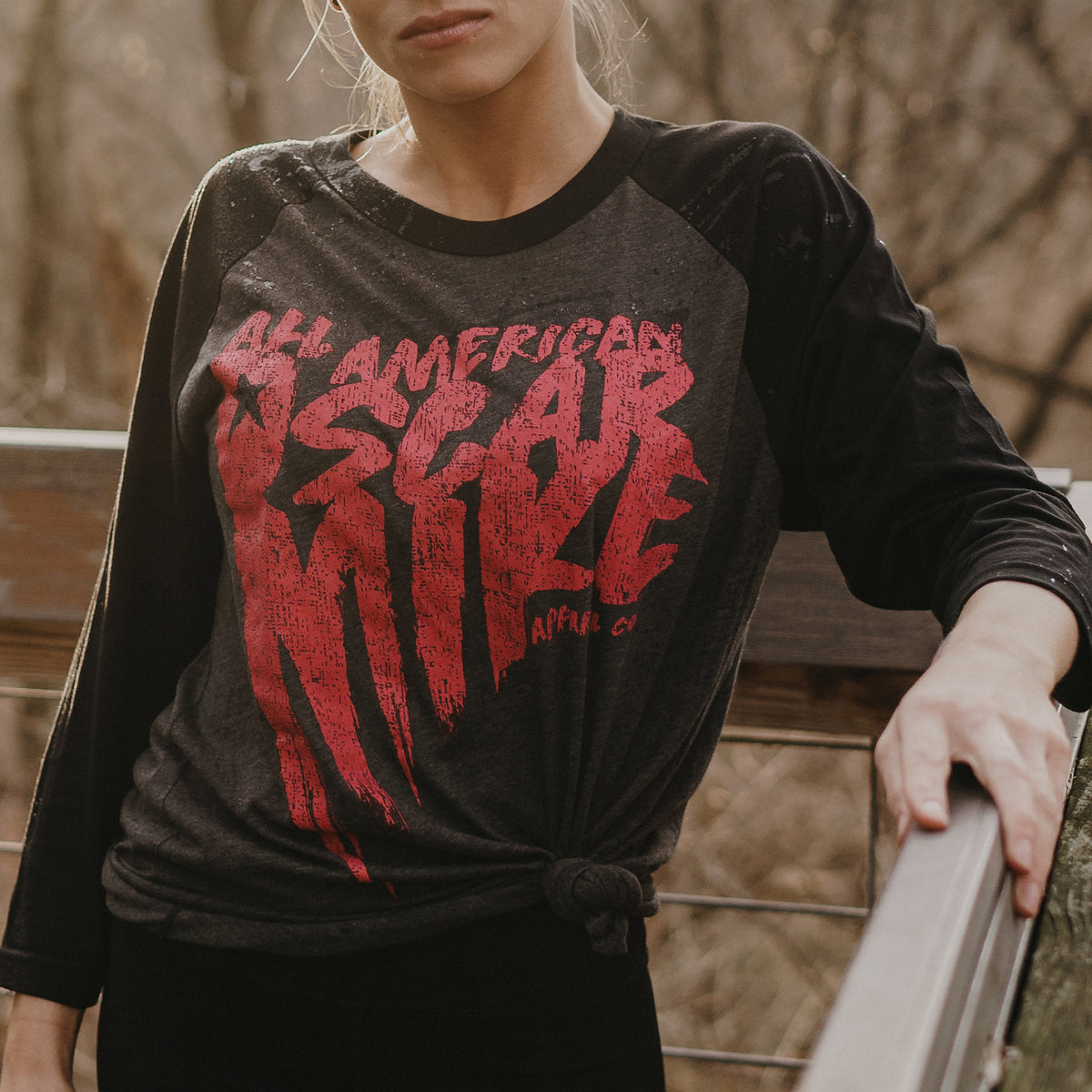 American All Star Raglan