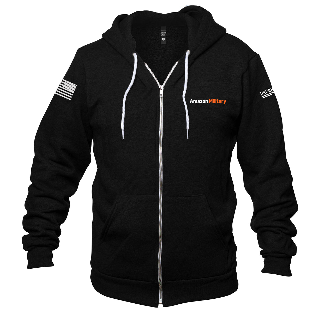 NEW Amazon Military Zip Up Hoodie - Oscar Mike Apparel