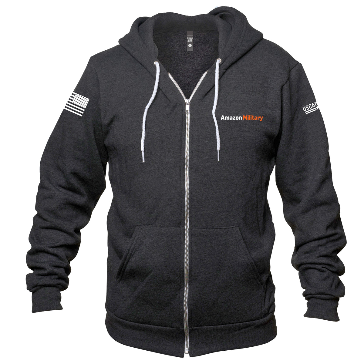 NEW Amazon Military Zip Up Hoodie - Oscar Mike Apparel