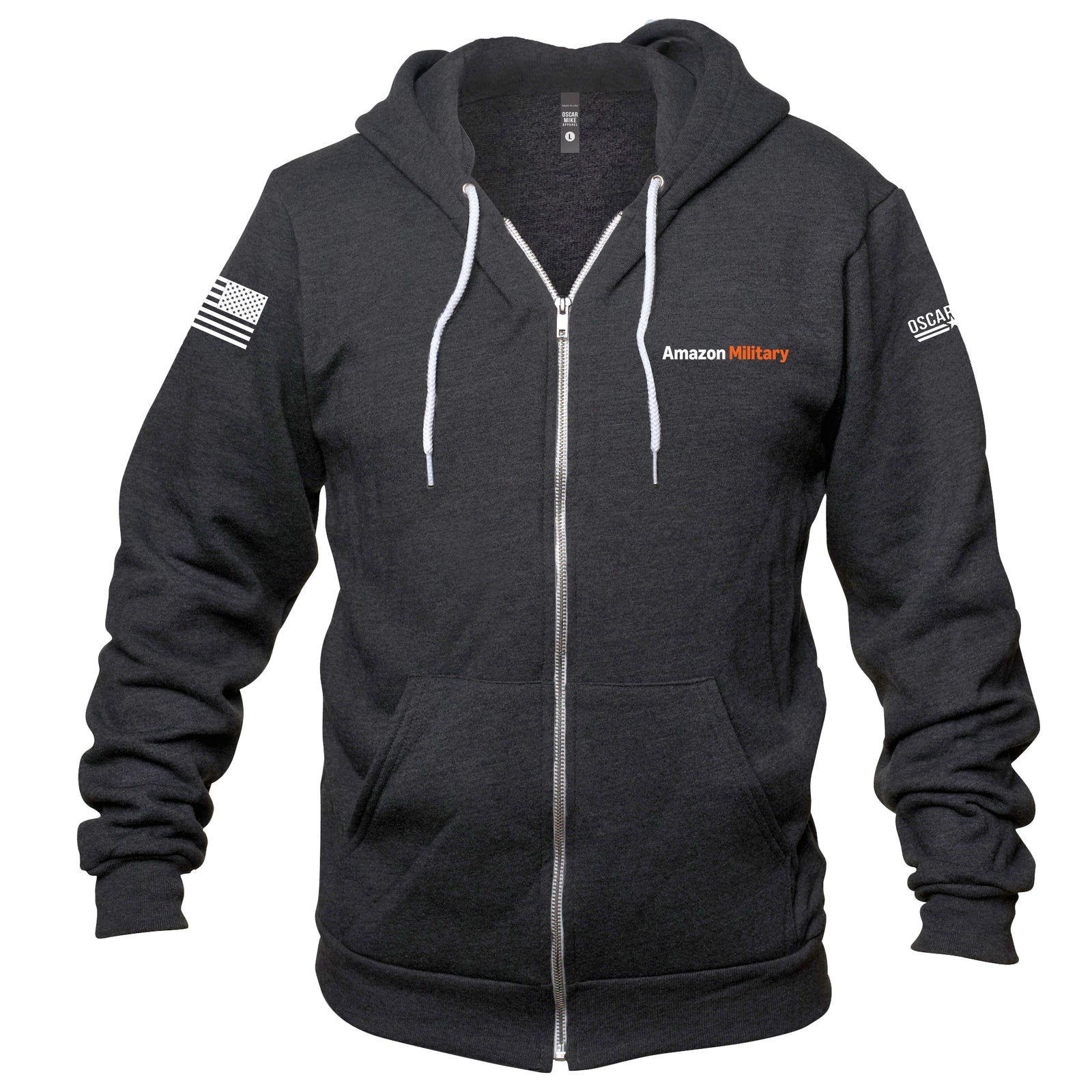 NEW Amazon Military Zip Up Hoodie - Oscar Mike Apparel