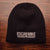 Black Uncuffed Beanie