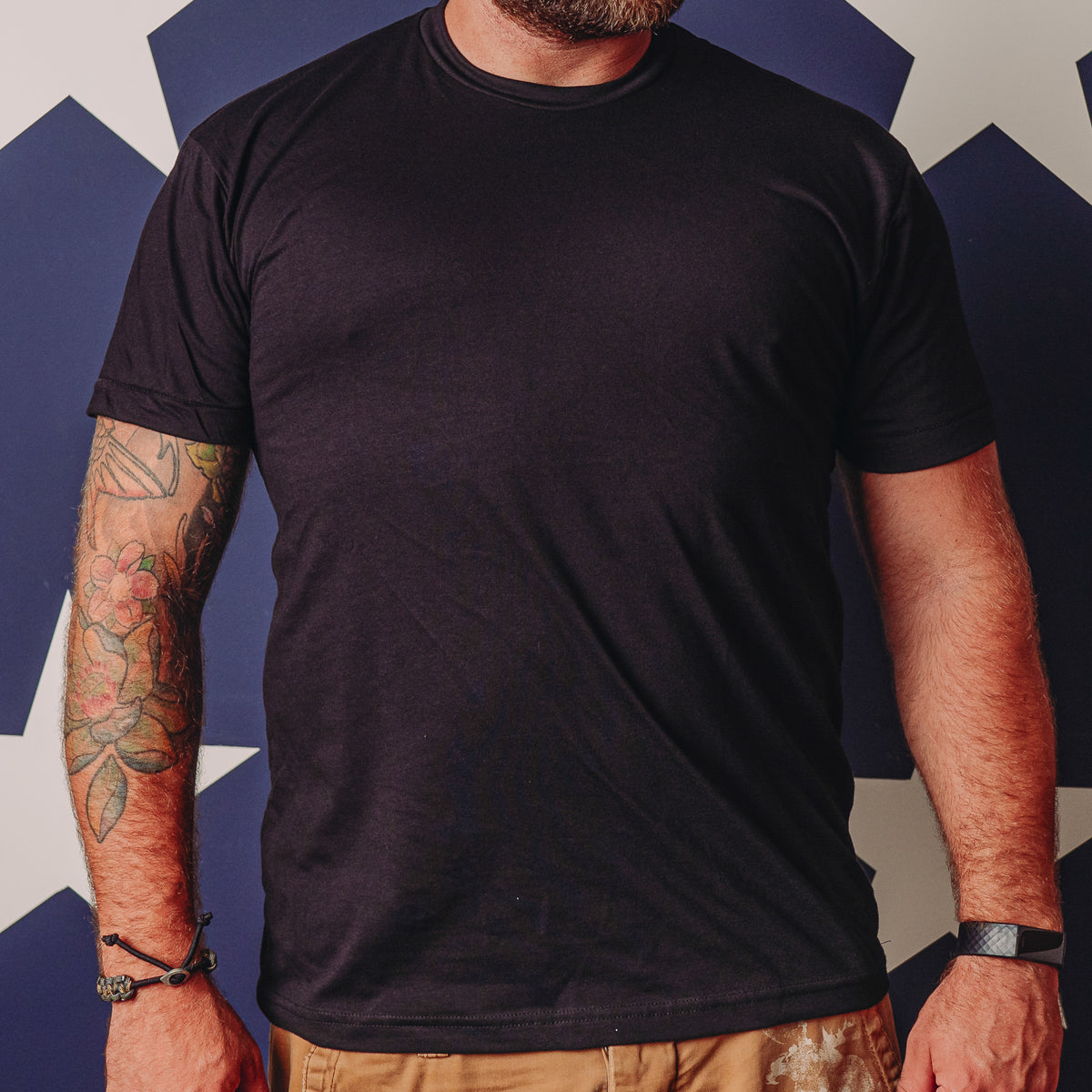 Men&#39;s Blank Tee - Black