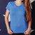 Women's Blank Tee - Vintage Blue