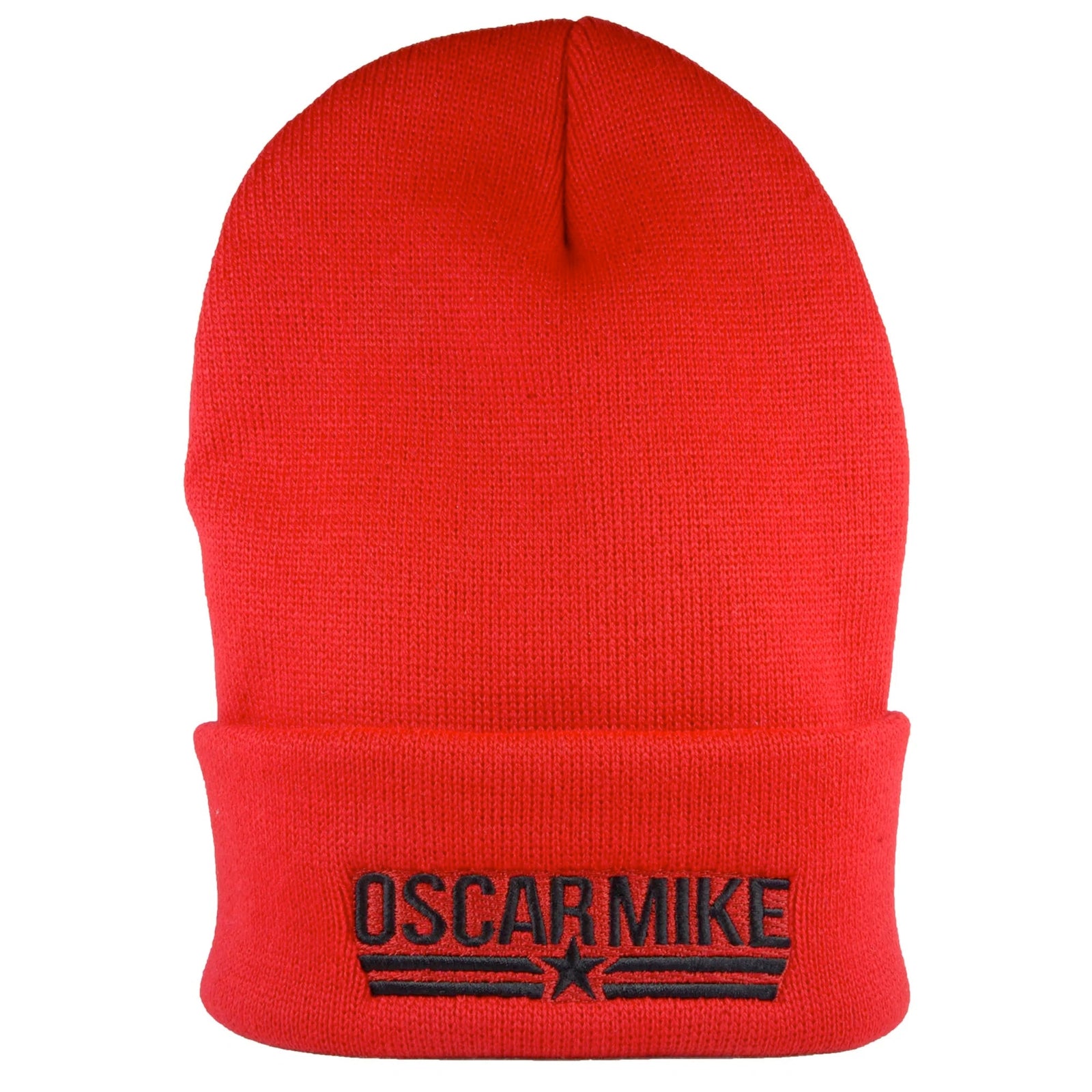 Red Cuffed Beanie