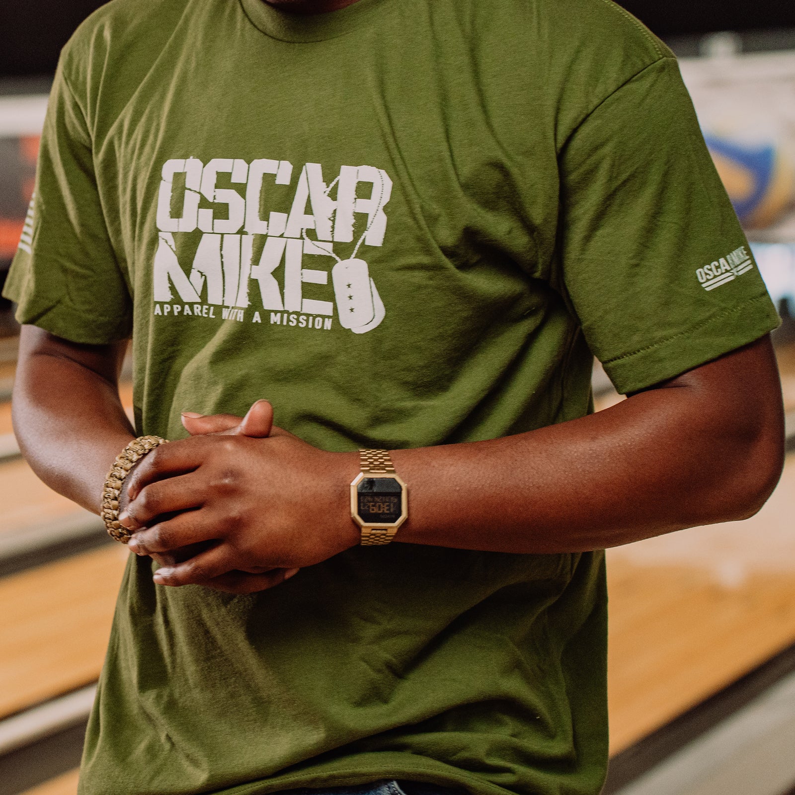 Dog Tags Tee - Grey Ink