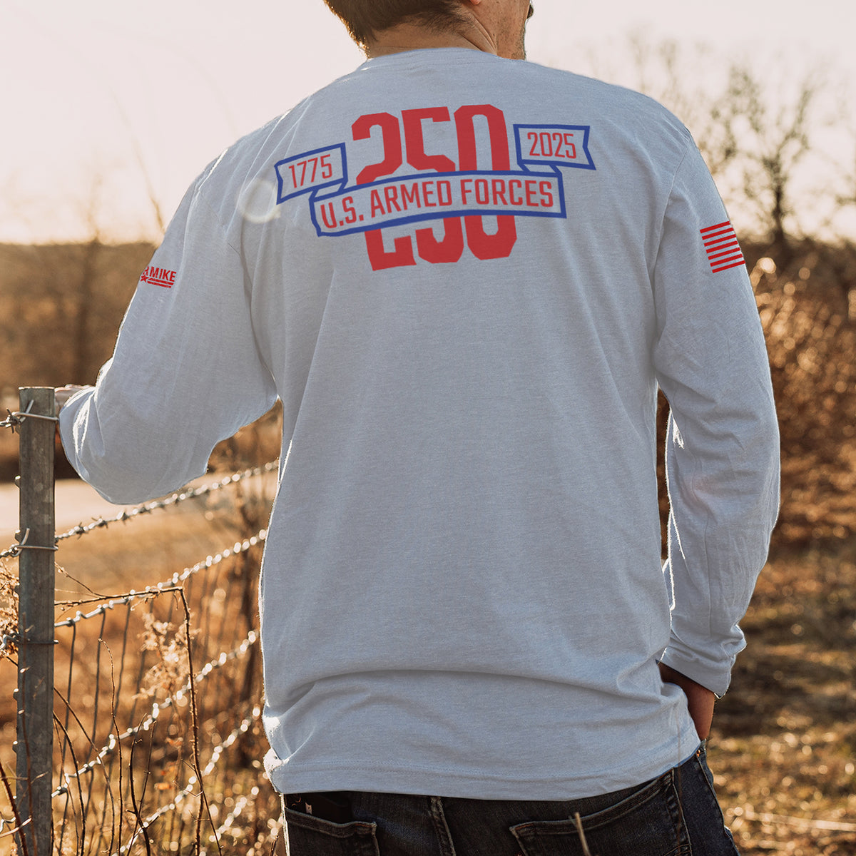 GOOGLE VETNET 250 Year Armed Forces Long Sleeve