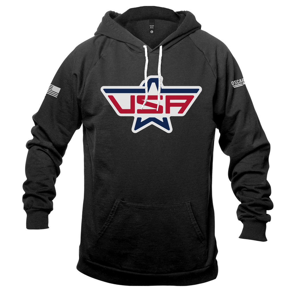 Team USAWR Eagle Pullover Hoodie - Oscar Mike Apparel