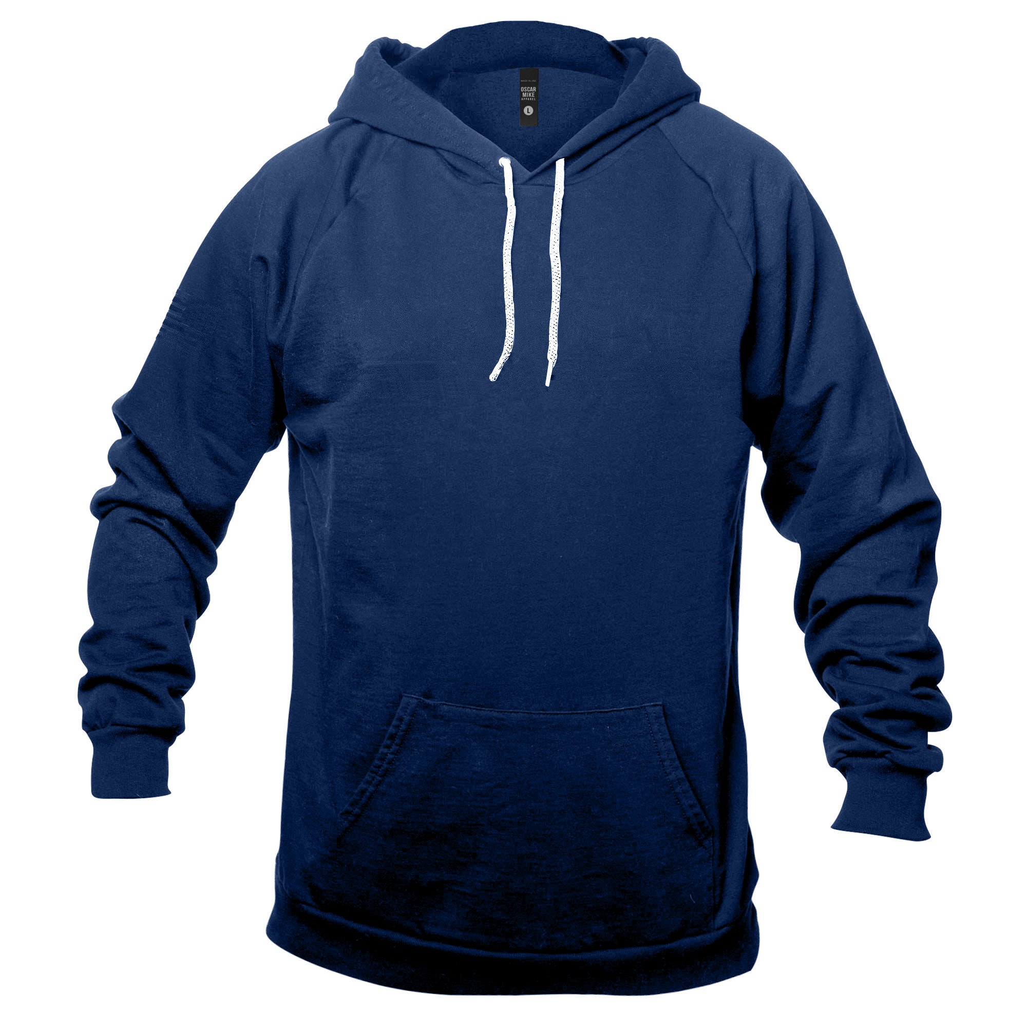 Blank Navy Pullover Hoodie