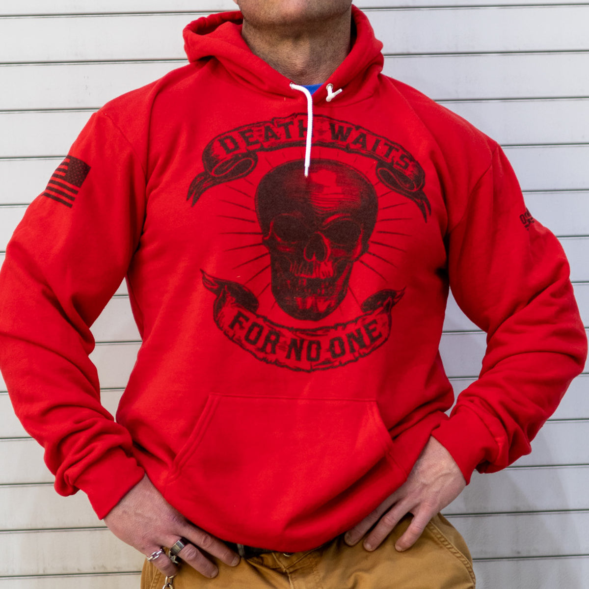 Death Waits Pullover