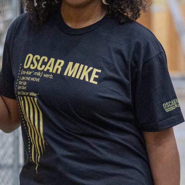 新品 20th Anniversary Oscar Mike T-Shirts Abe Tee - Oscar Mike Apparel