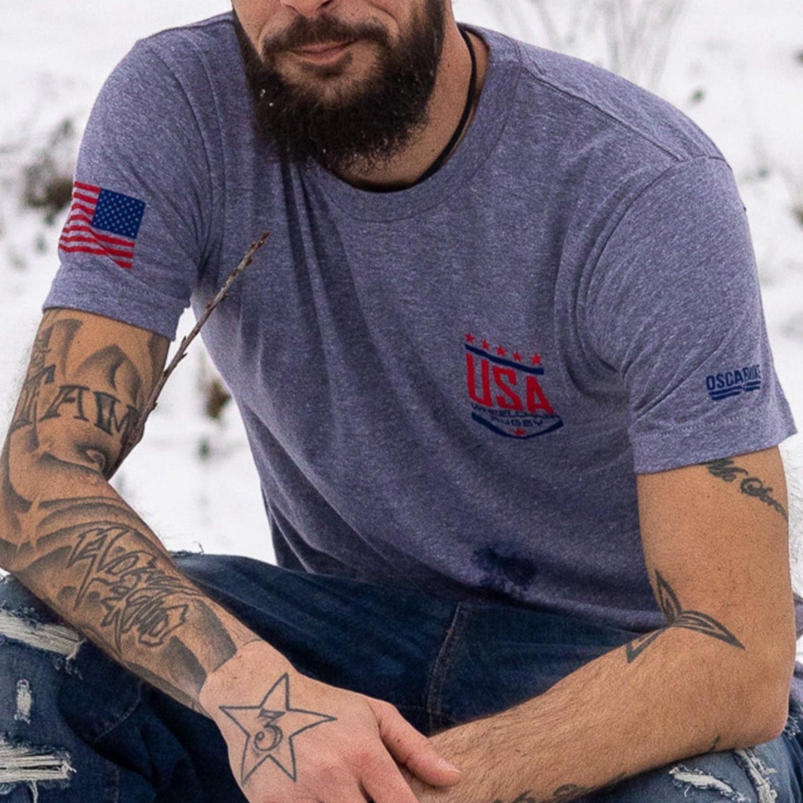 USAWR Team Shield Tee