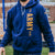 Army Vertical Logo Full Zip-Up Hoodie