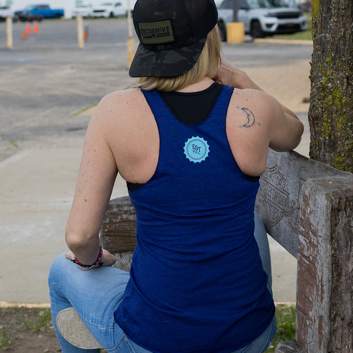 Arctic Sea Camo Logo Tank