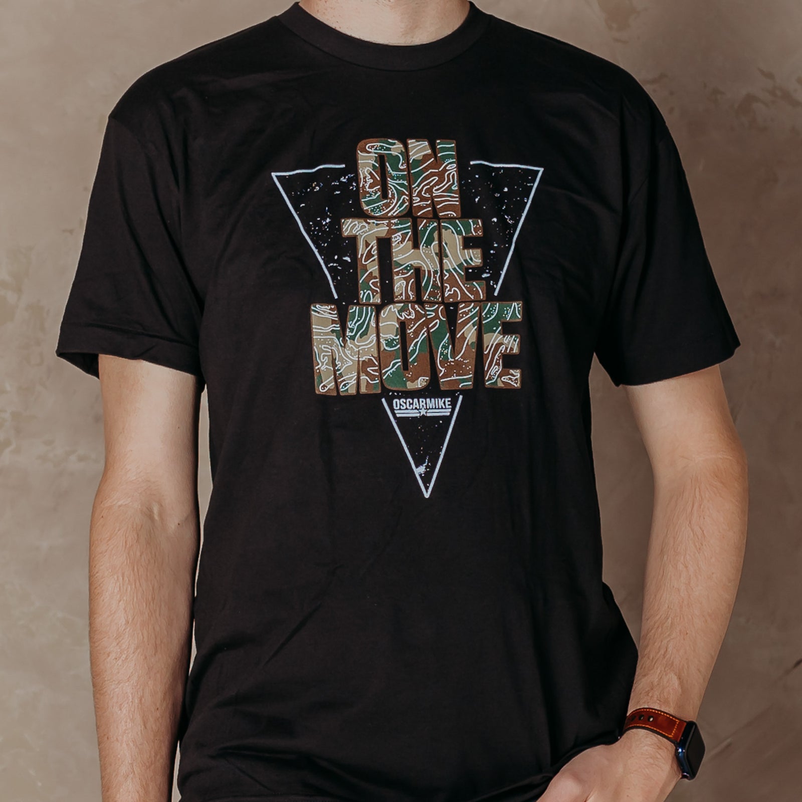 CAMO HQ - Brown Topo CAMO Tee