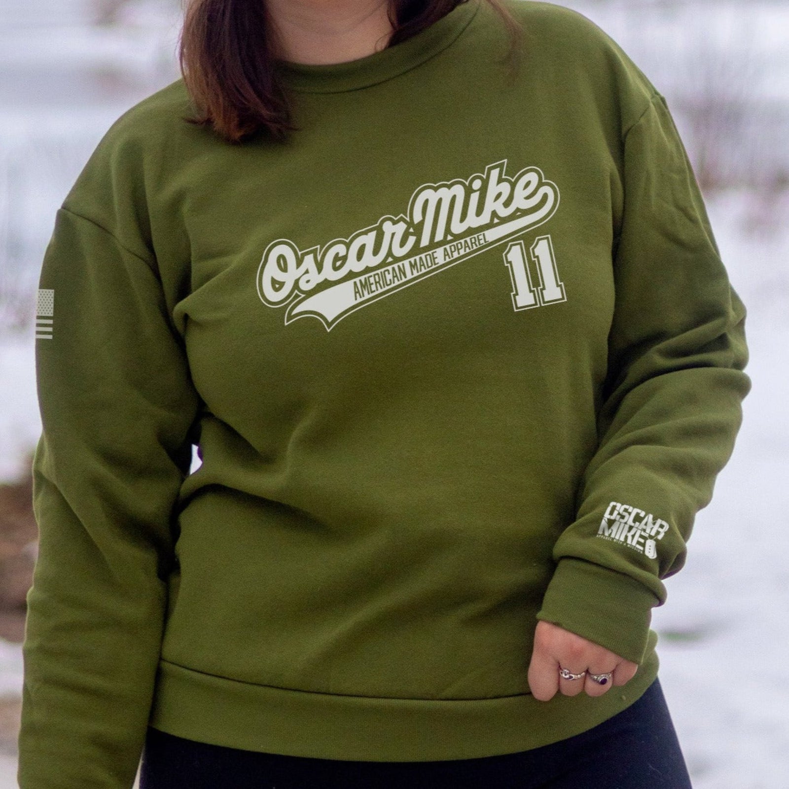 All American Logo Crew Neck Sweatshirt