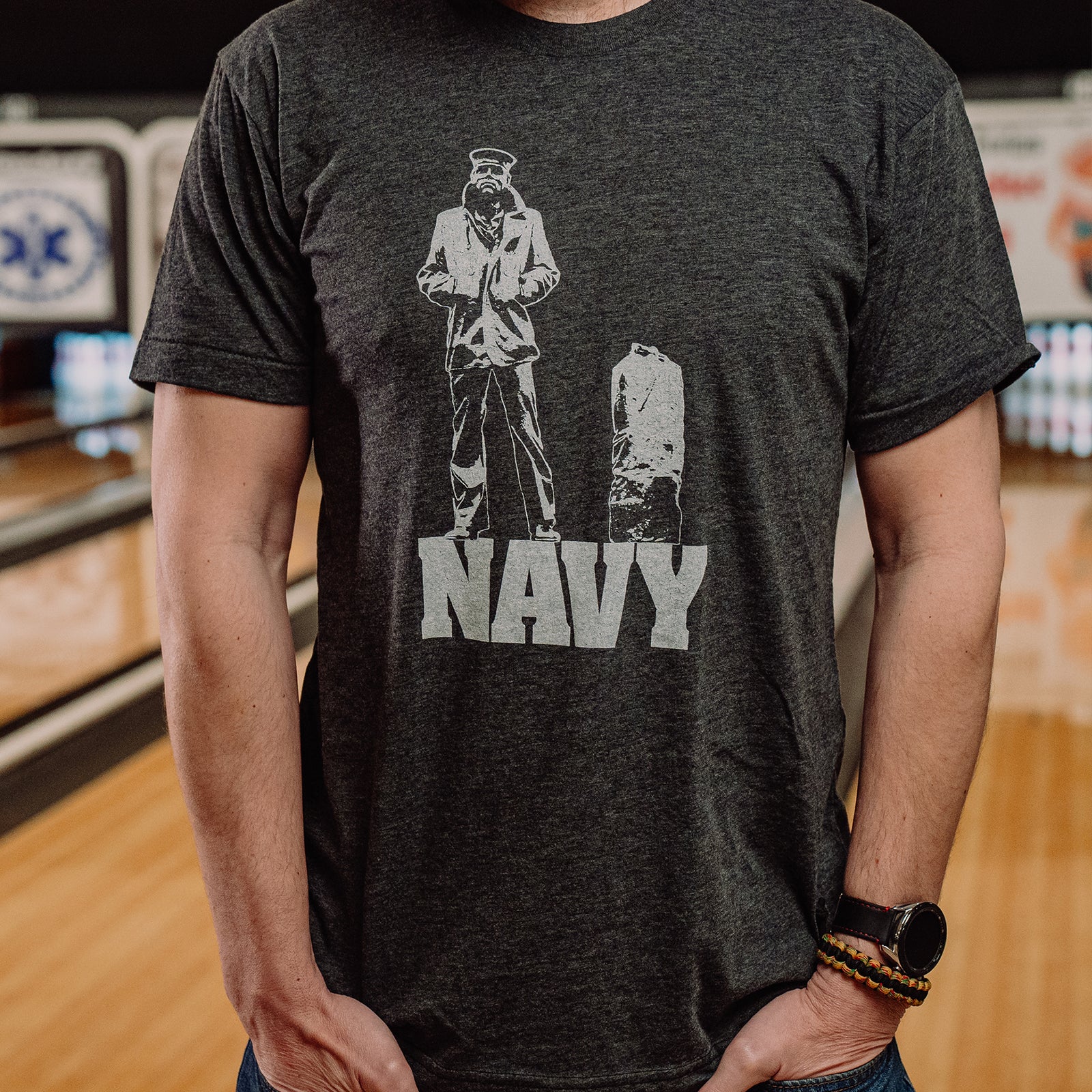 Navy Lone Sailor Tee