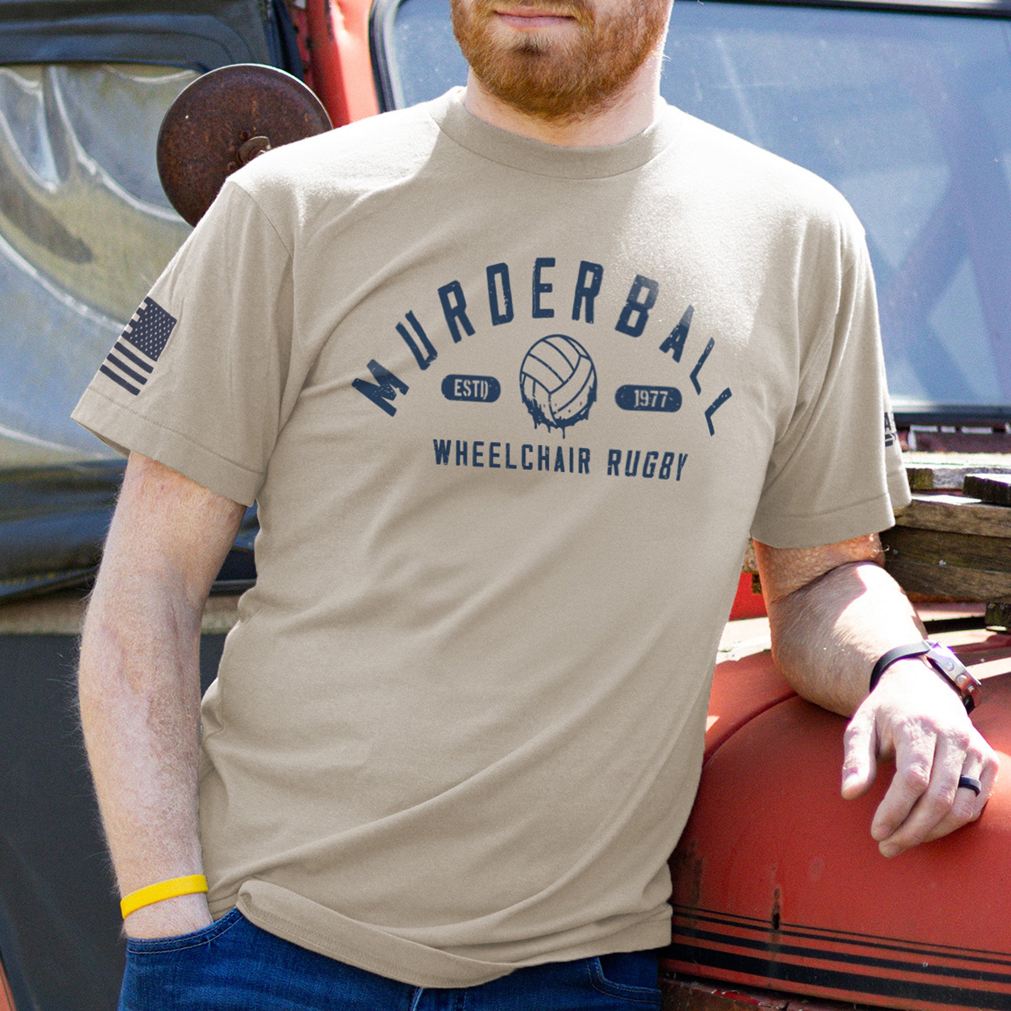 Murderball Athletic Dept. Tee