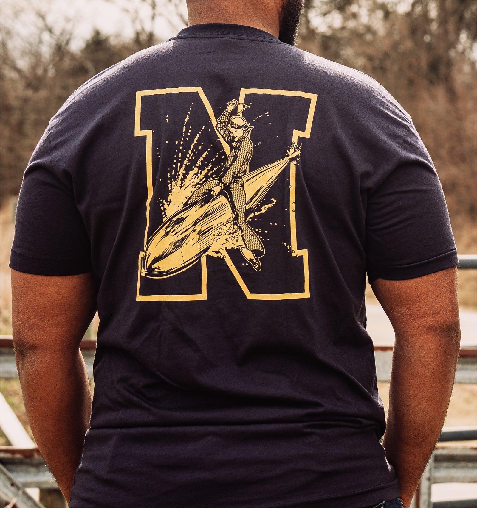 Navy 250th Birthday Tee