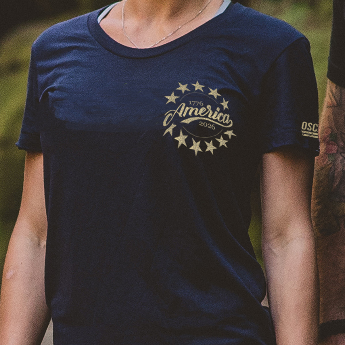 America 250 Years Tee - Navy