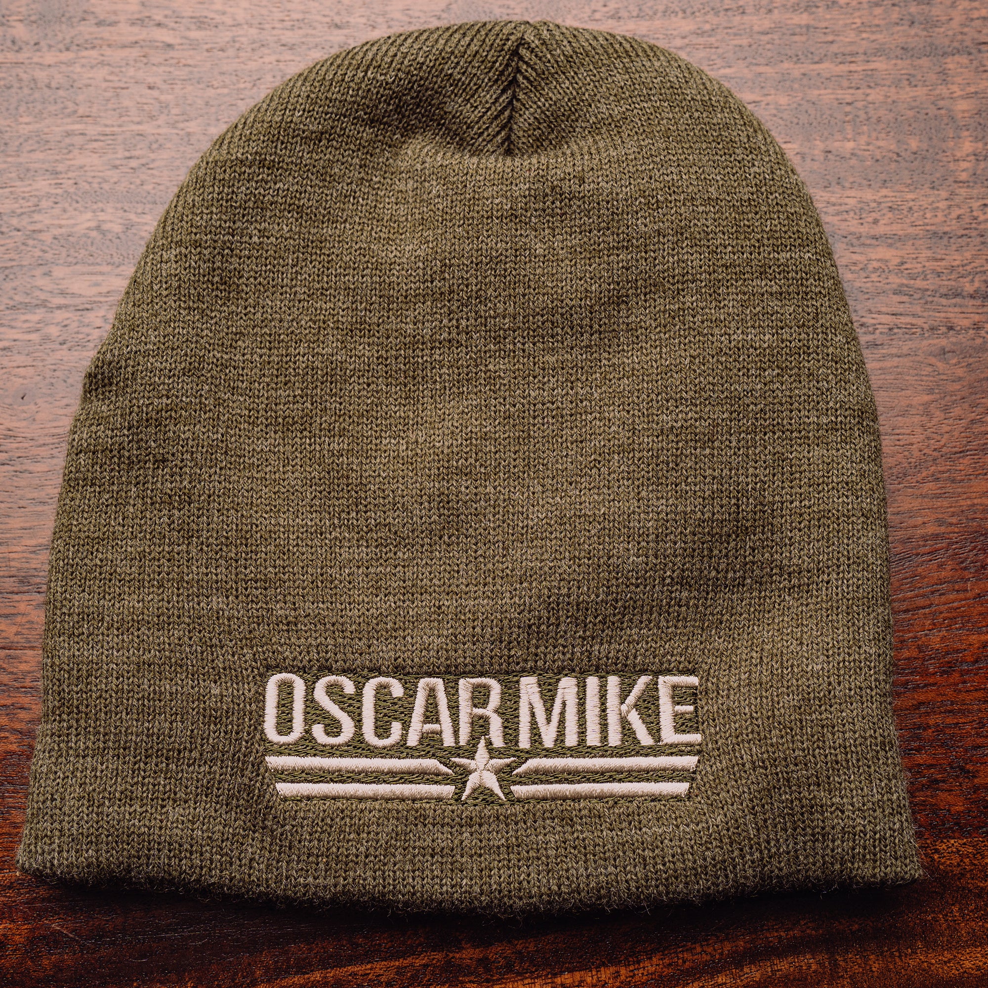 OD Green Uncuffed Beanie