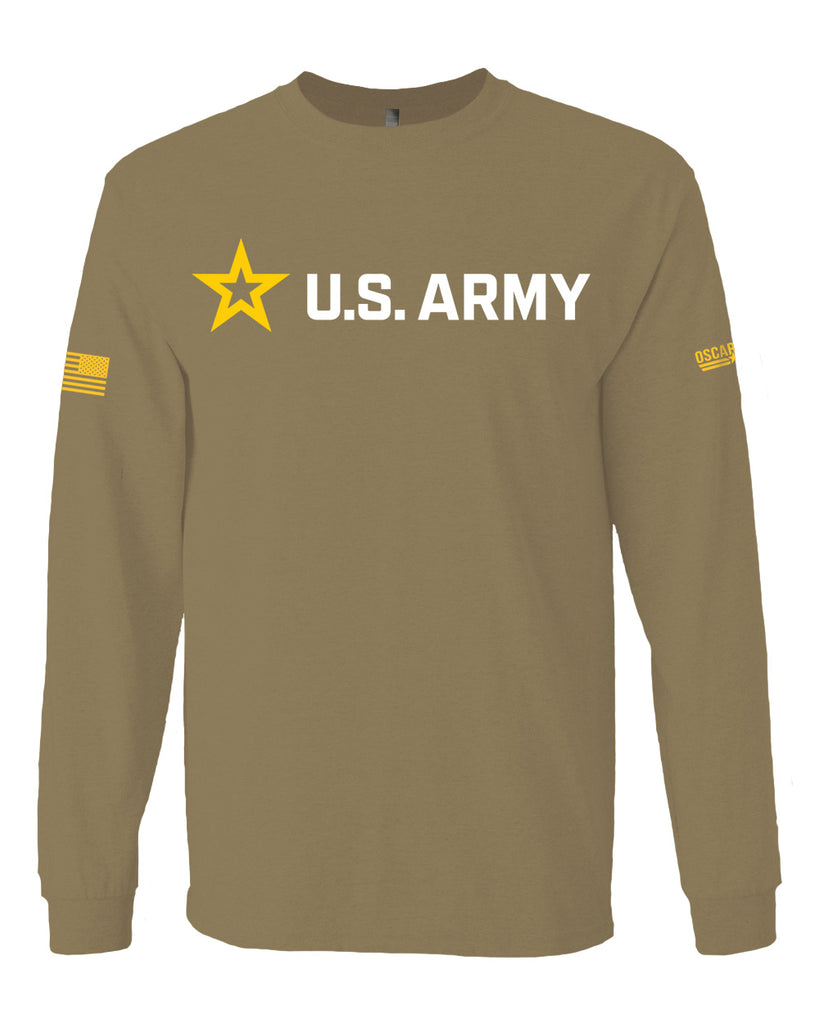 Army Logo Long Sleeve - Oscar Mike Apparel