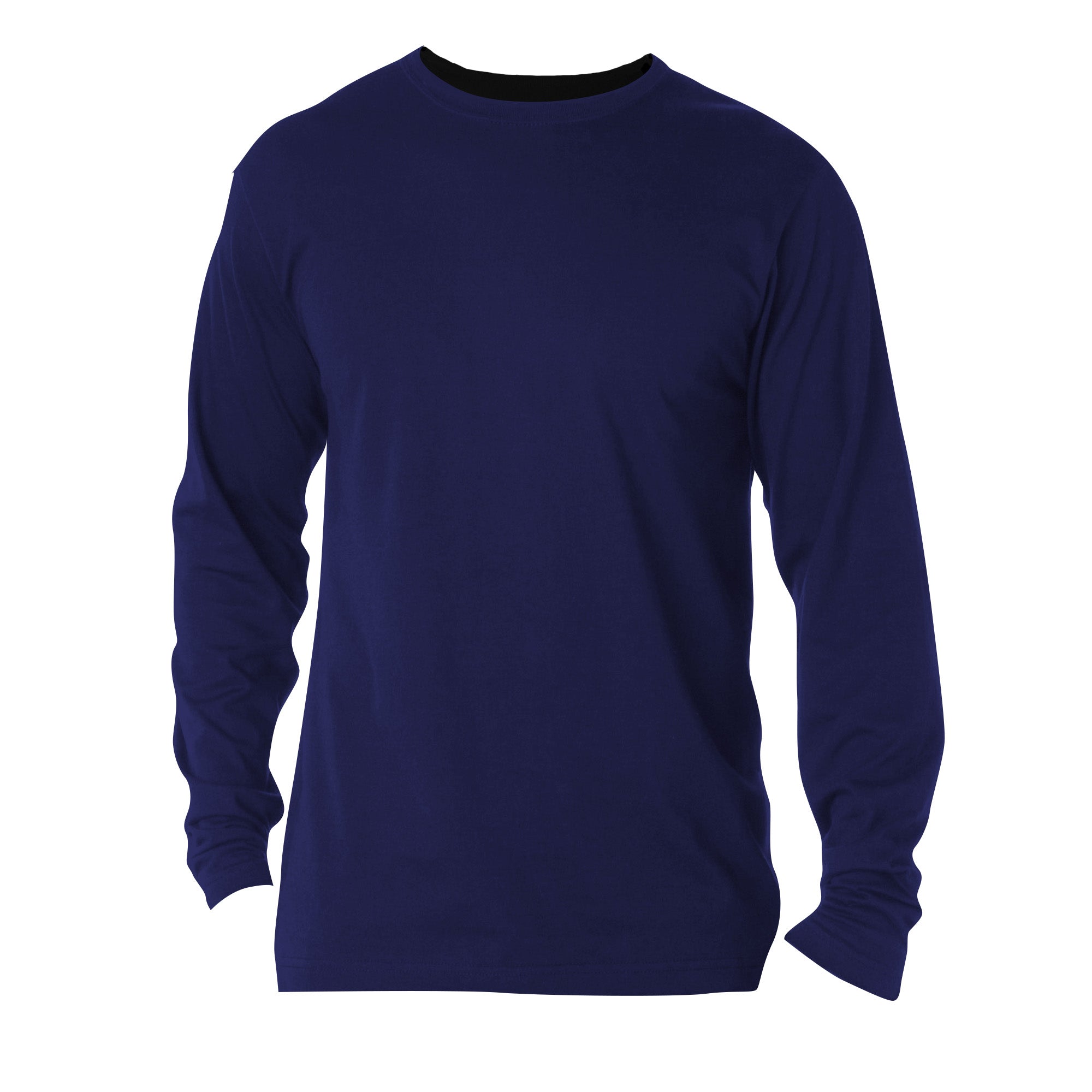 Blank Navy Long Sleeve