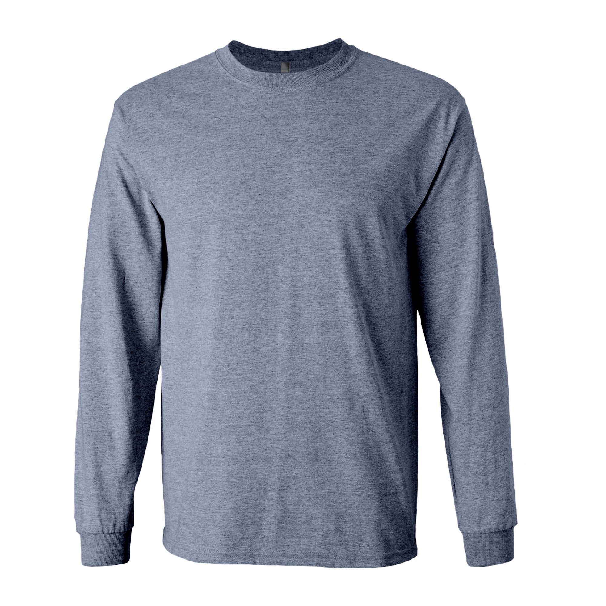 Blank Tri-Grey Long Sleeve