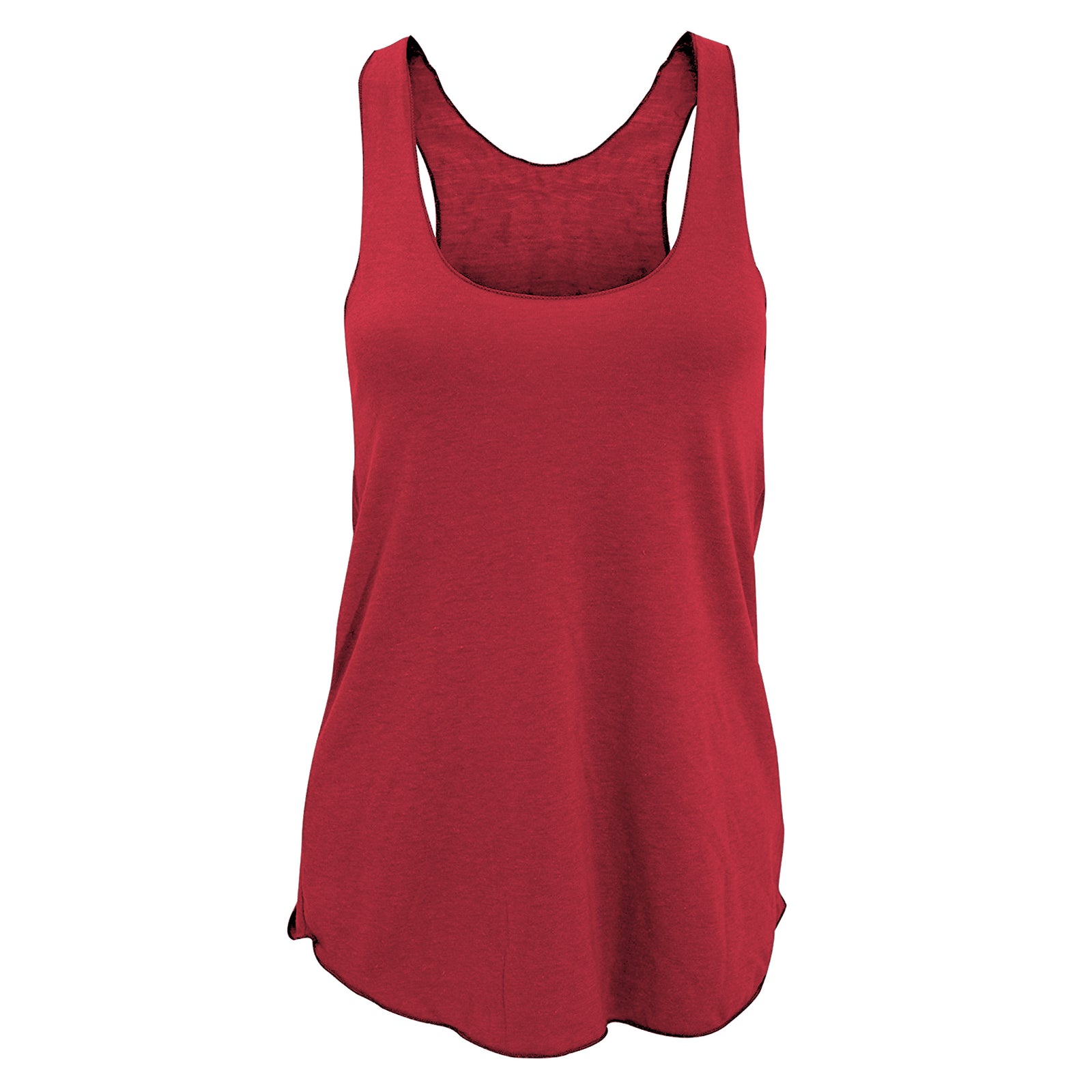 Women's Blank Tank - Heather Red