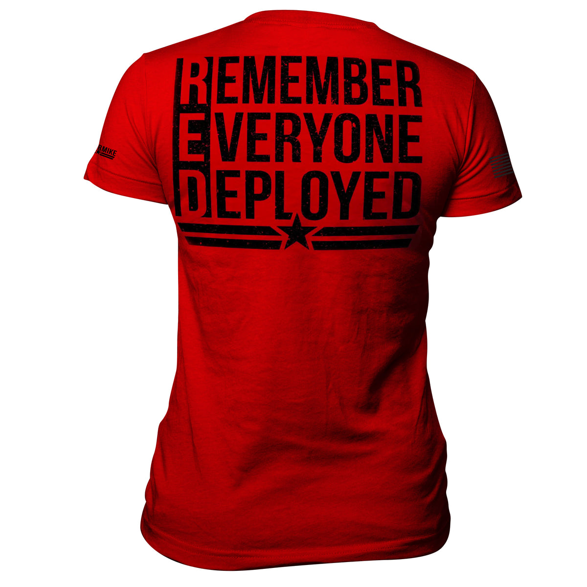 red remember everyone deployed shirt