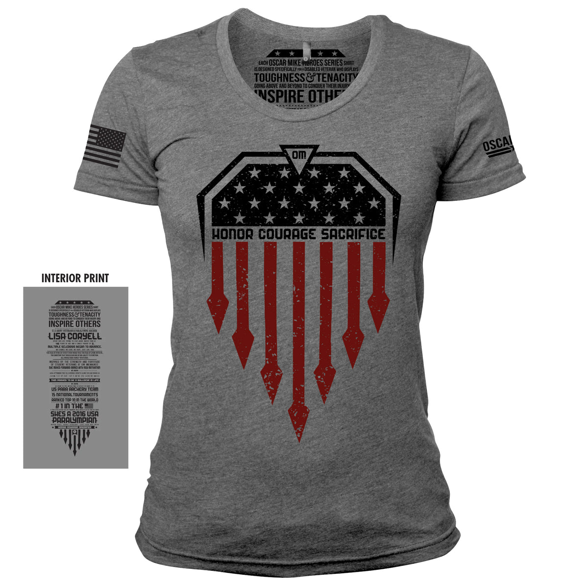 Heroes Series: Women&#39;s Lisa Coryell  Tee