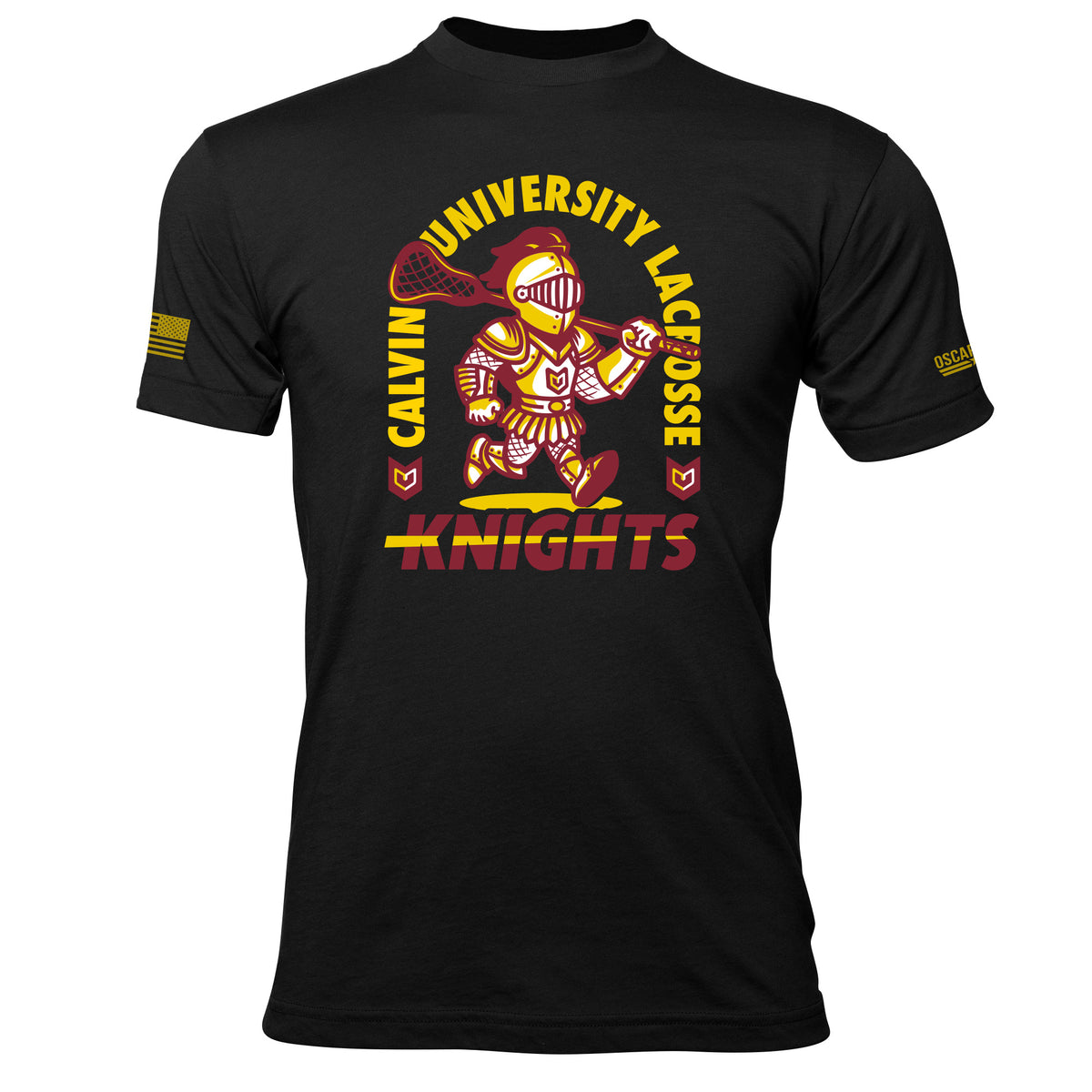 Calvin University Lacrosse Tee