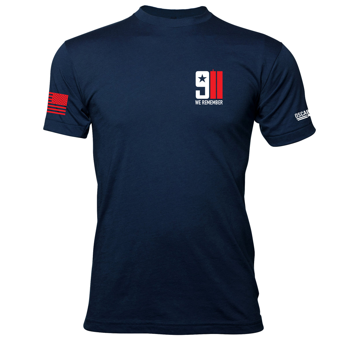 We Remember Tee - Navy