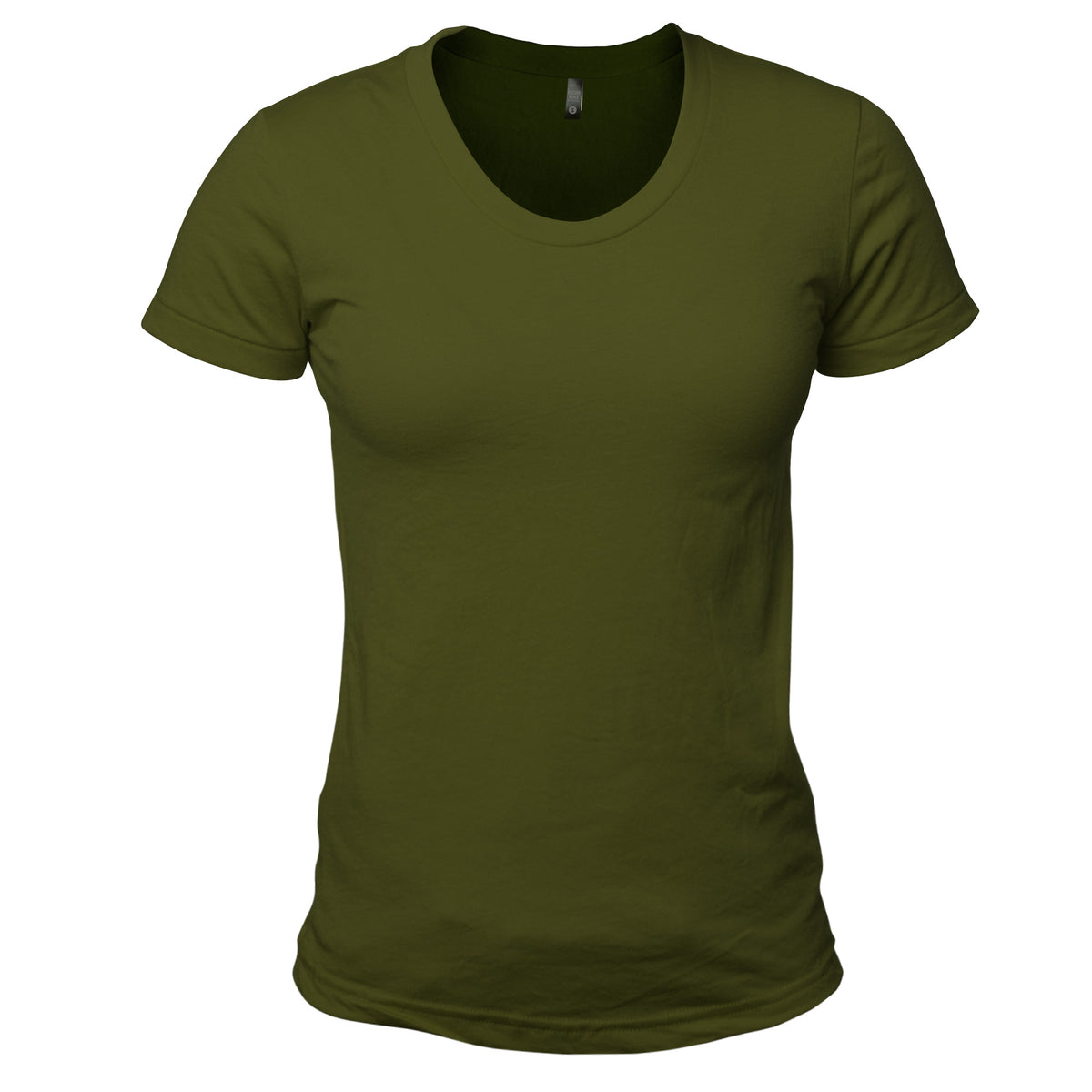 Women&#39;s Blank Tee - O.D. Green