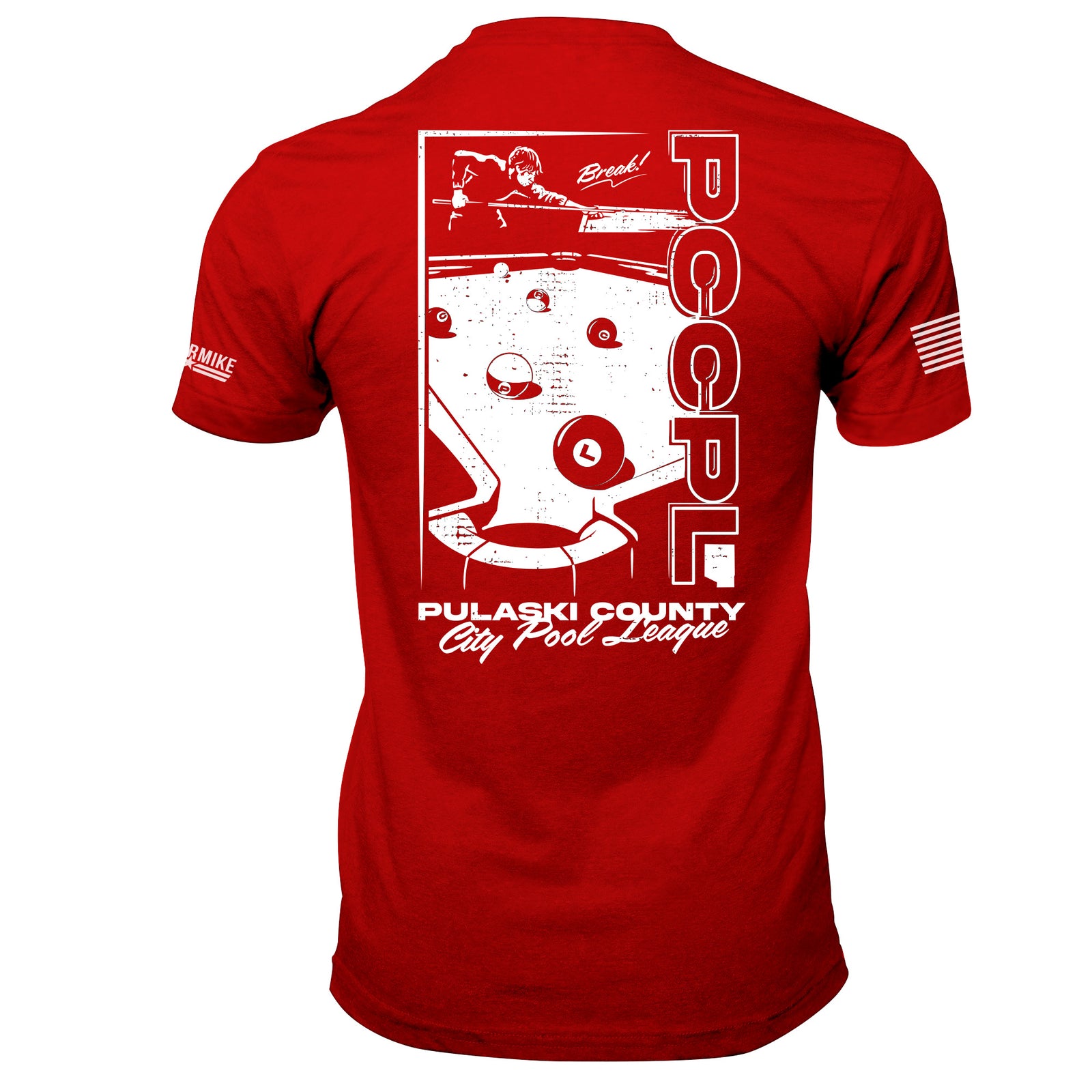 Pulaski County City Pool League Tee - Oscar Mike Apparel