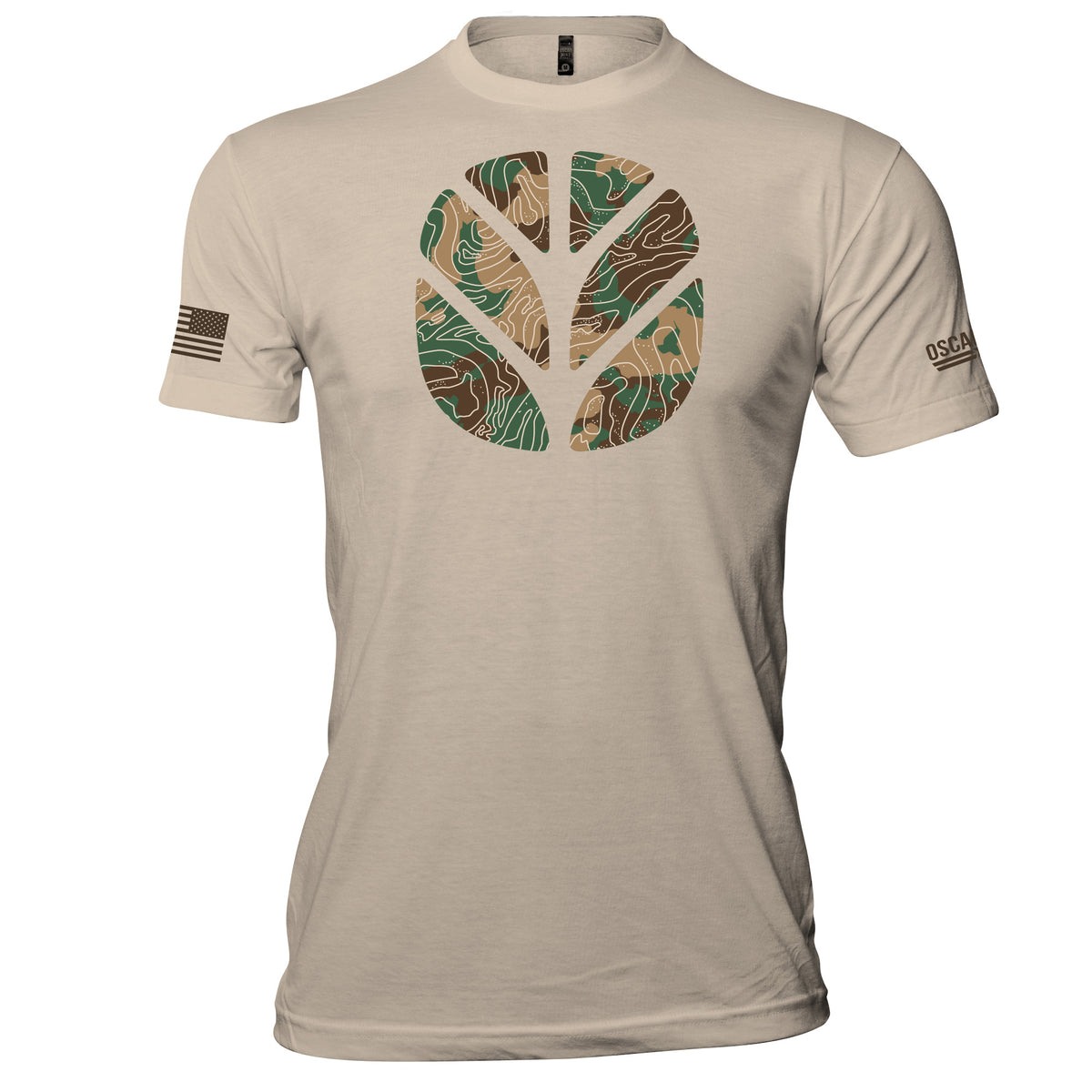 New Holland Camo Logo Tee - Oscar Mike Apparel