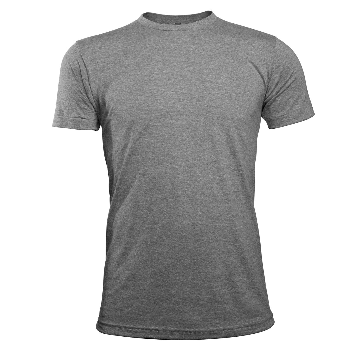 Men&#39;s Blank Tee - Tri-Grey