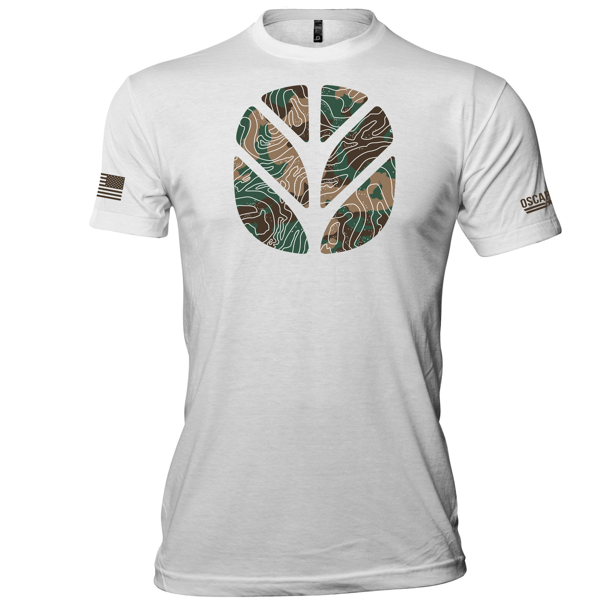 New Holland Camo Logo Tee - Oscar Mike Apparel
