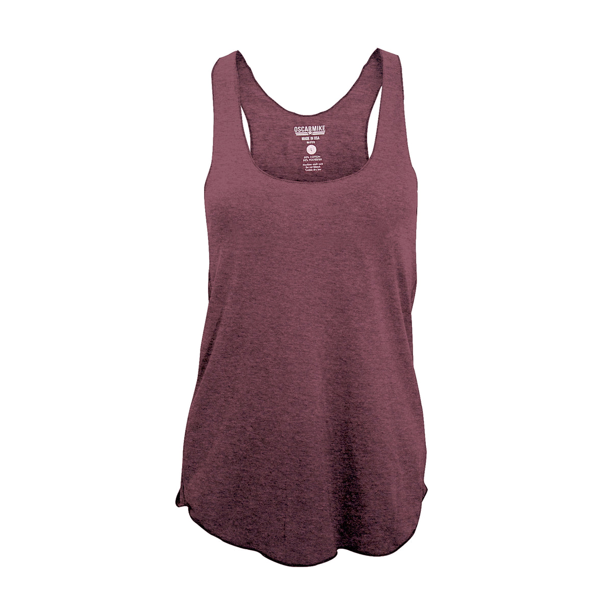Women&#39;s Blank Tank - Heather Sangria
