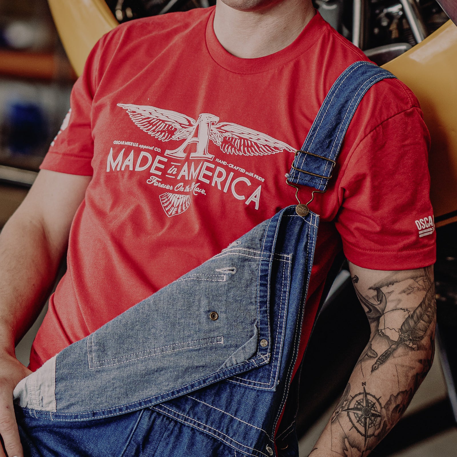 American Made Wings Tee