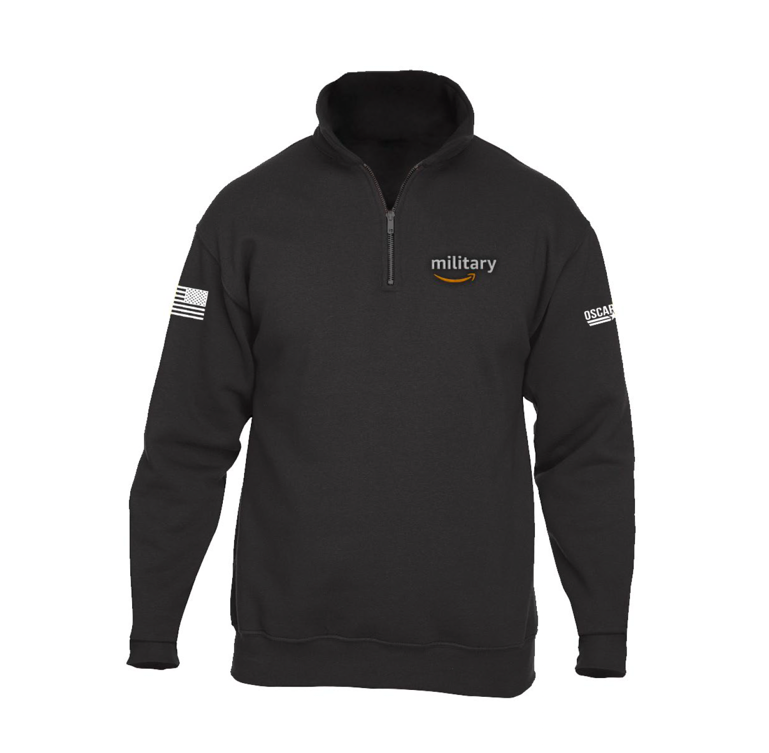 Amazon Military 1/2 Zip Sweatshirt