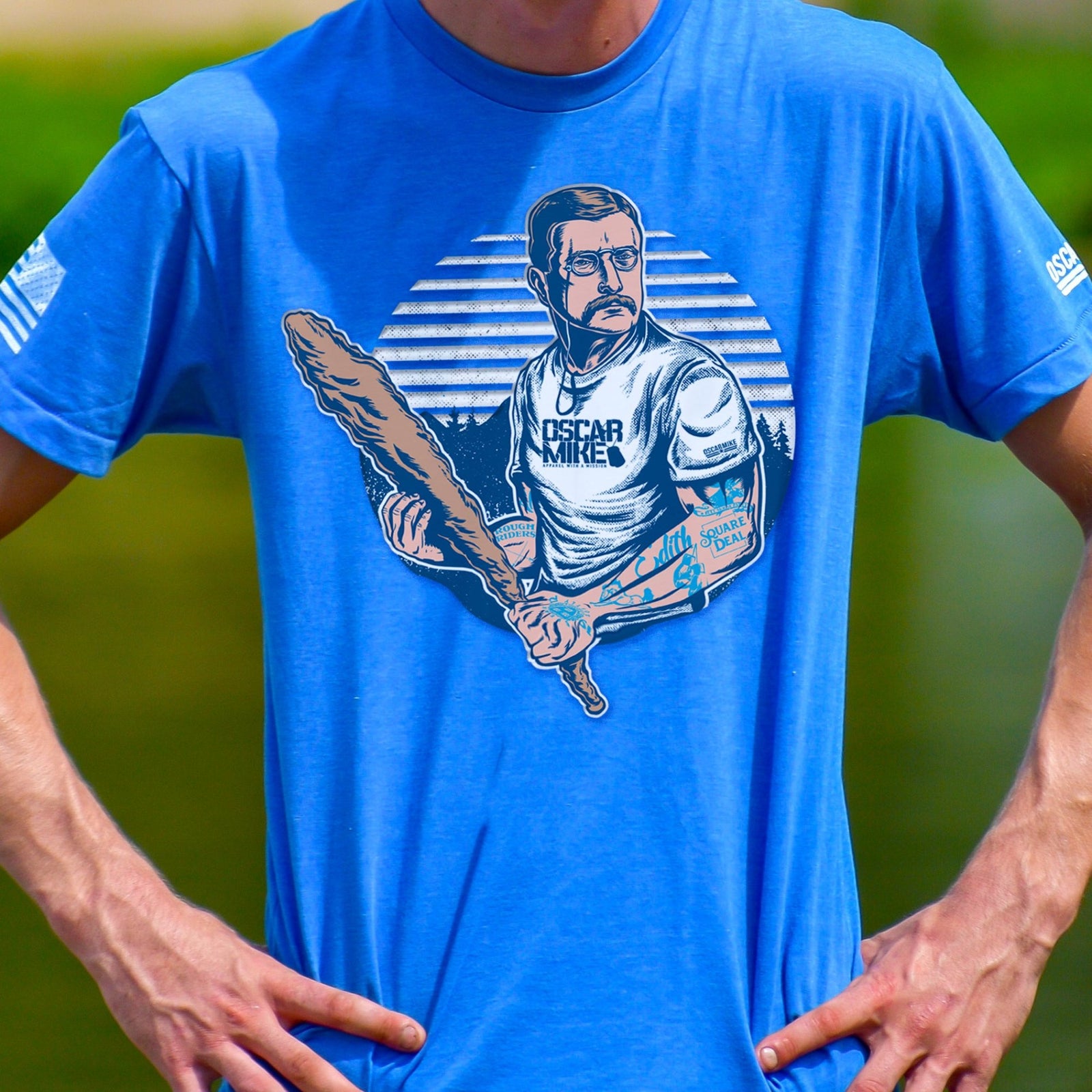 Big Stick Tee - Oscar Mike Apparel