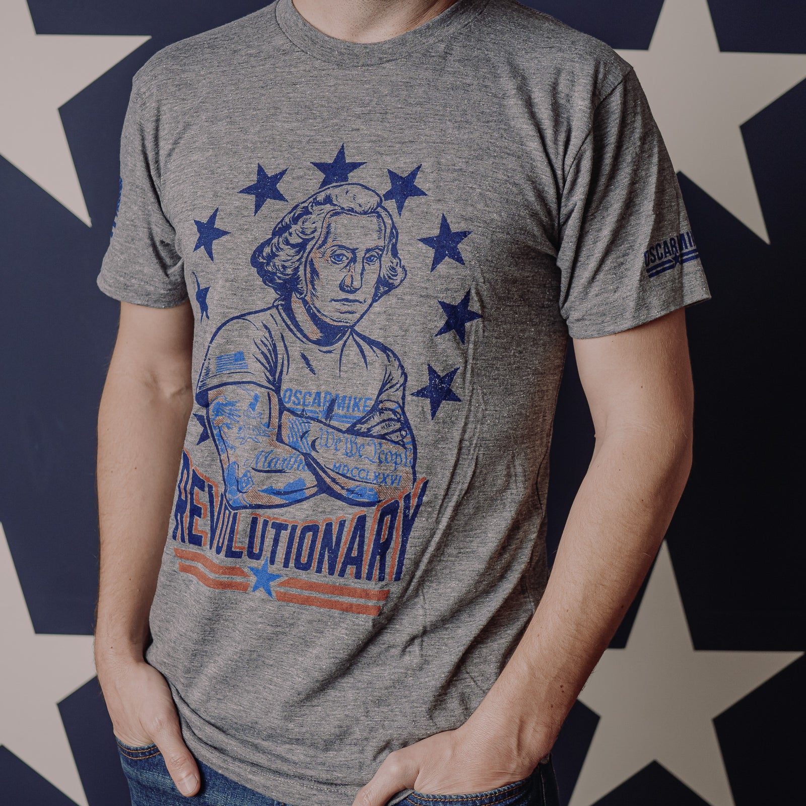 The GEORGE WASHINGTON Tee - Oscar Mike Apparel