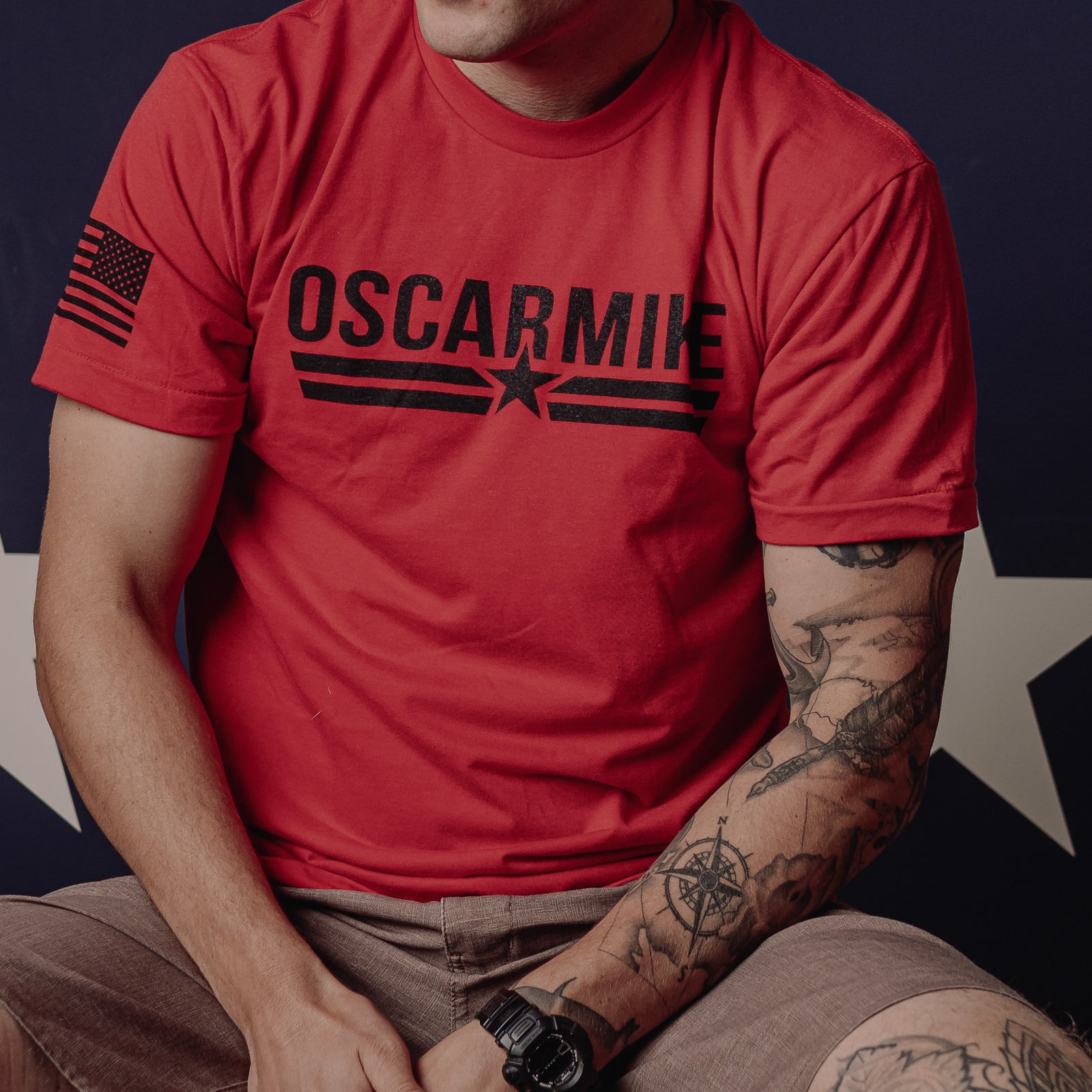 OM Logo Tee - Oscar Mike Apparel