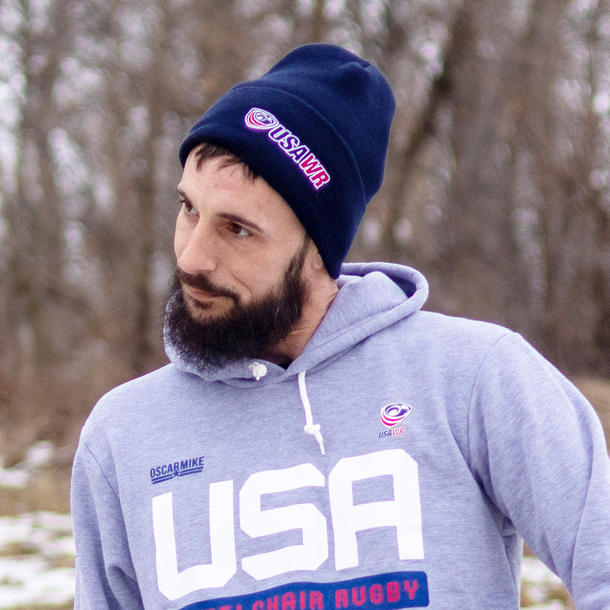 USAWR Cuffed Beanie