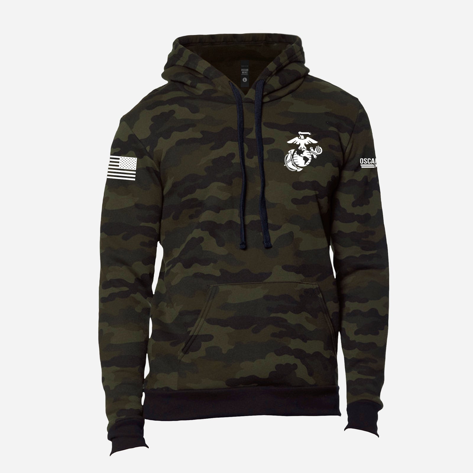 USMC Camo Pullover Hoodie