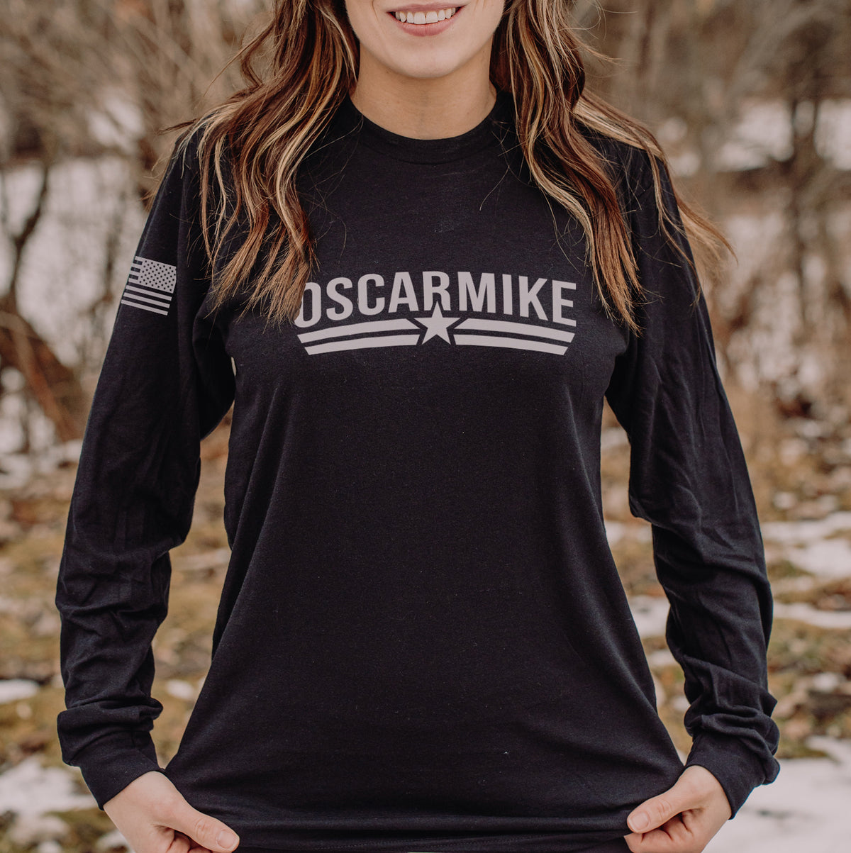 OM Logo Long Sleeve - Oscar Mike Apparel