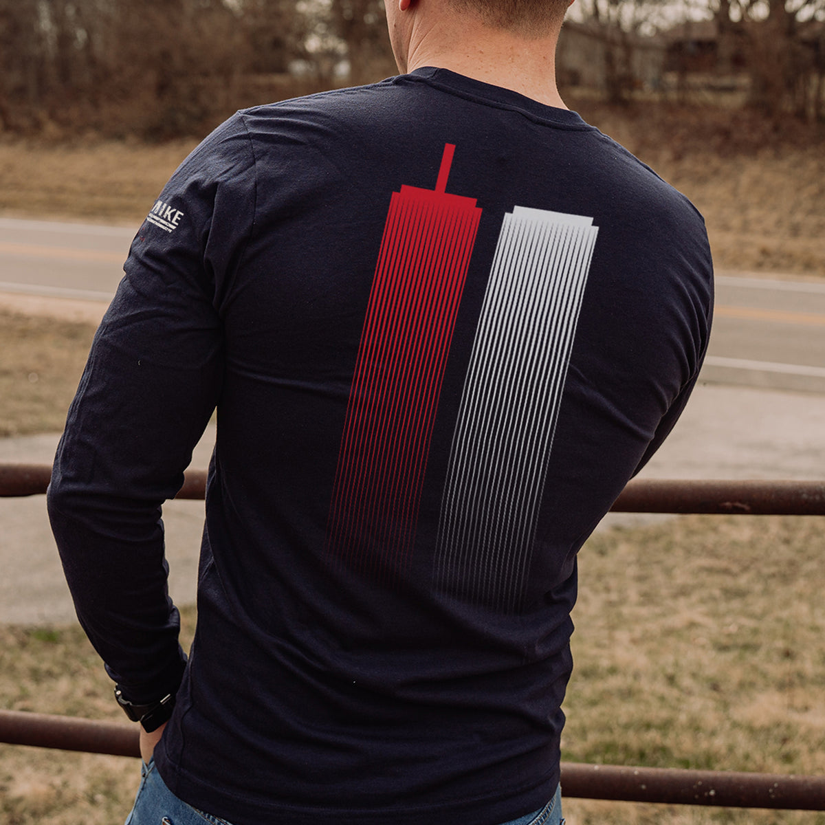 We Remember Long Sleeve - Navy