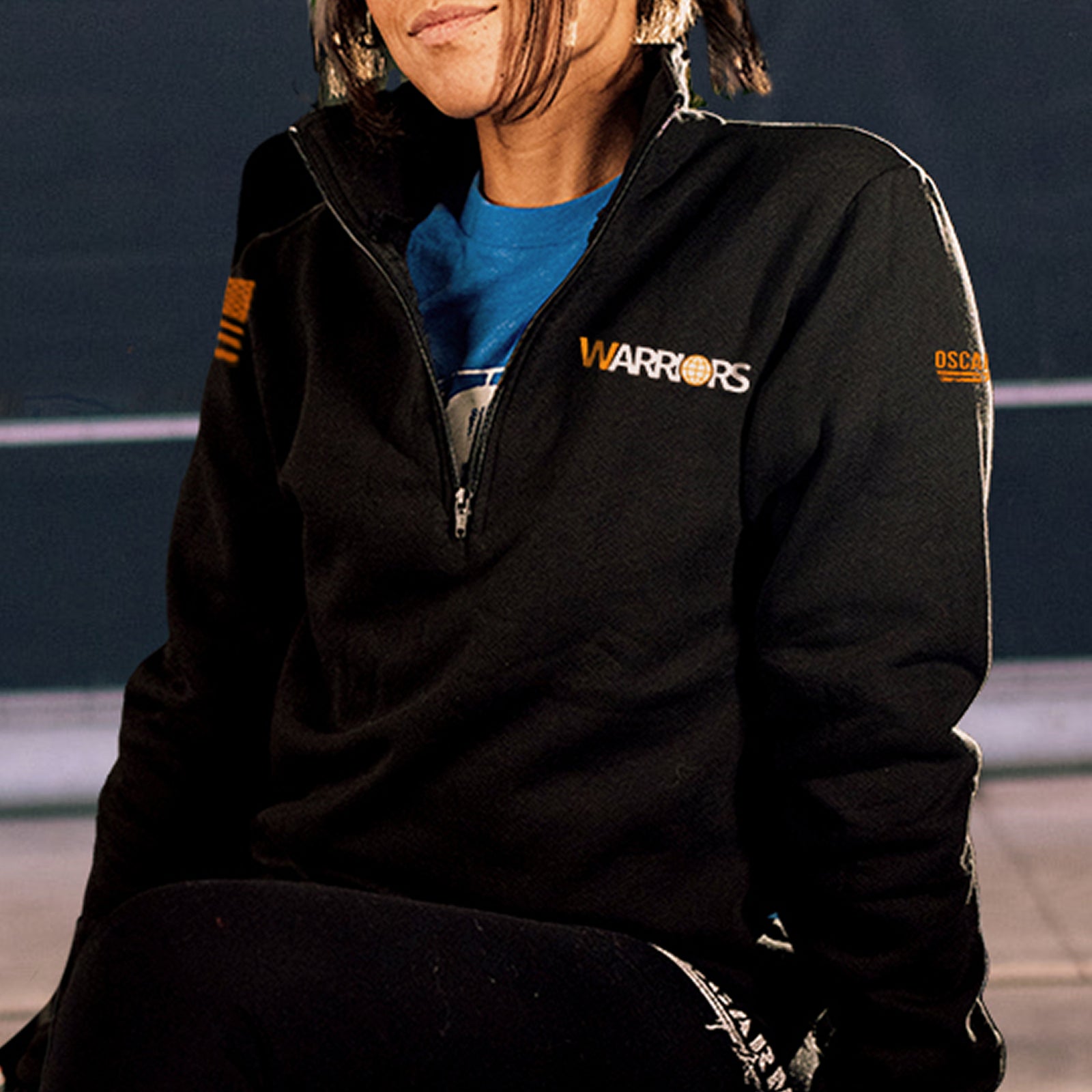 Amazon Warriors 1/2 Zip Sweatshirt