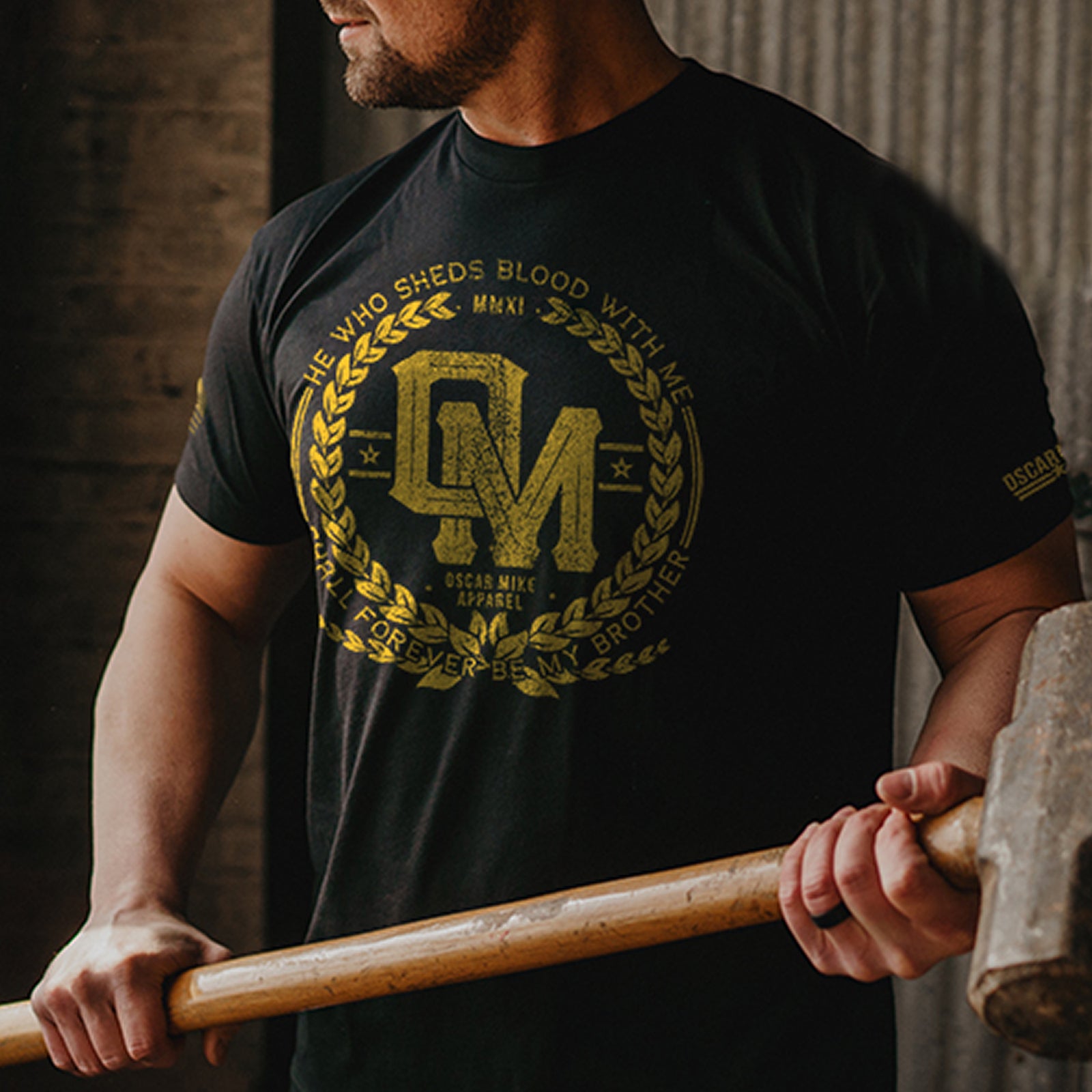 OM Creed Tee - Oscar Mike Apparel
